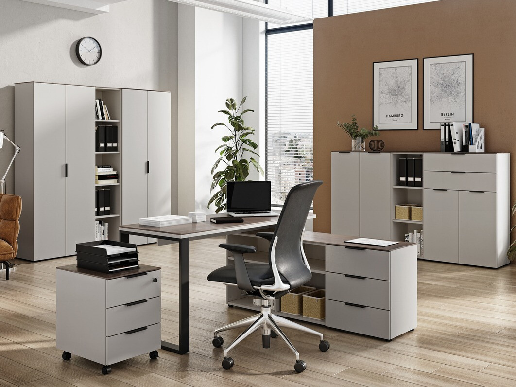 Mesa de escritório para cantos Sacramento 497