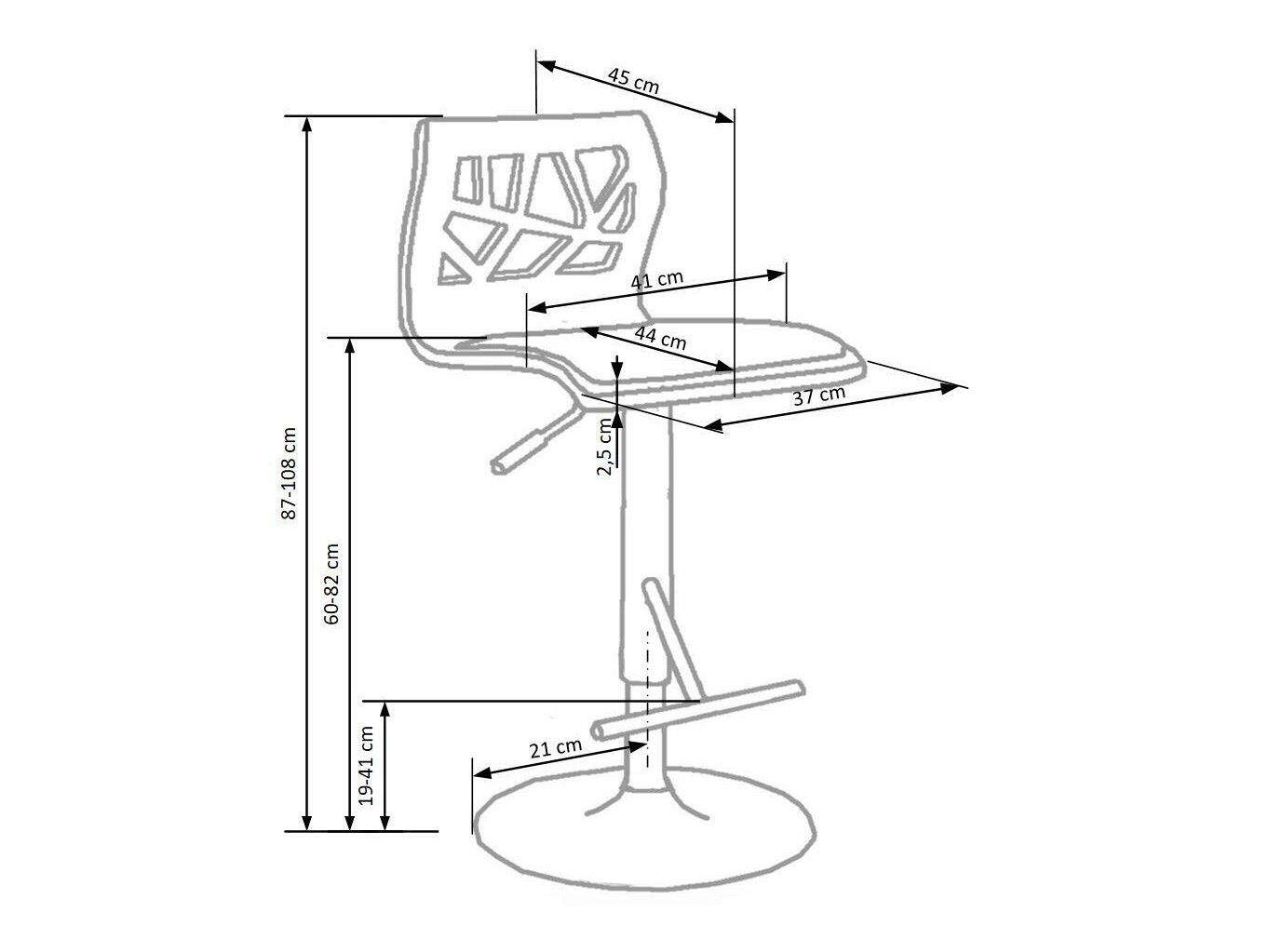 Banco de bar Houston 164