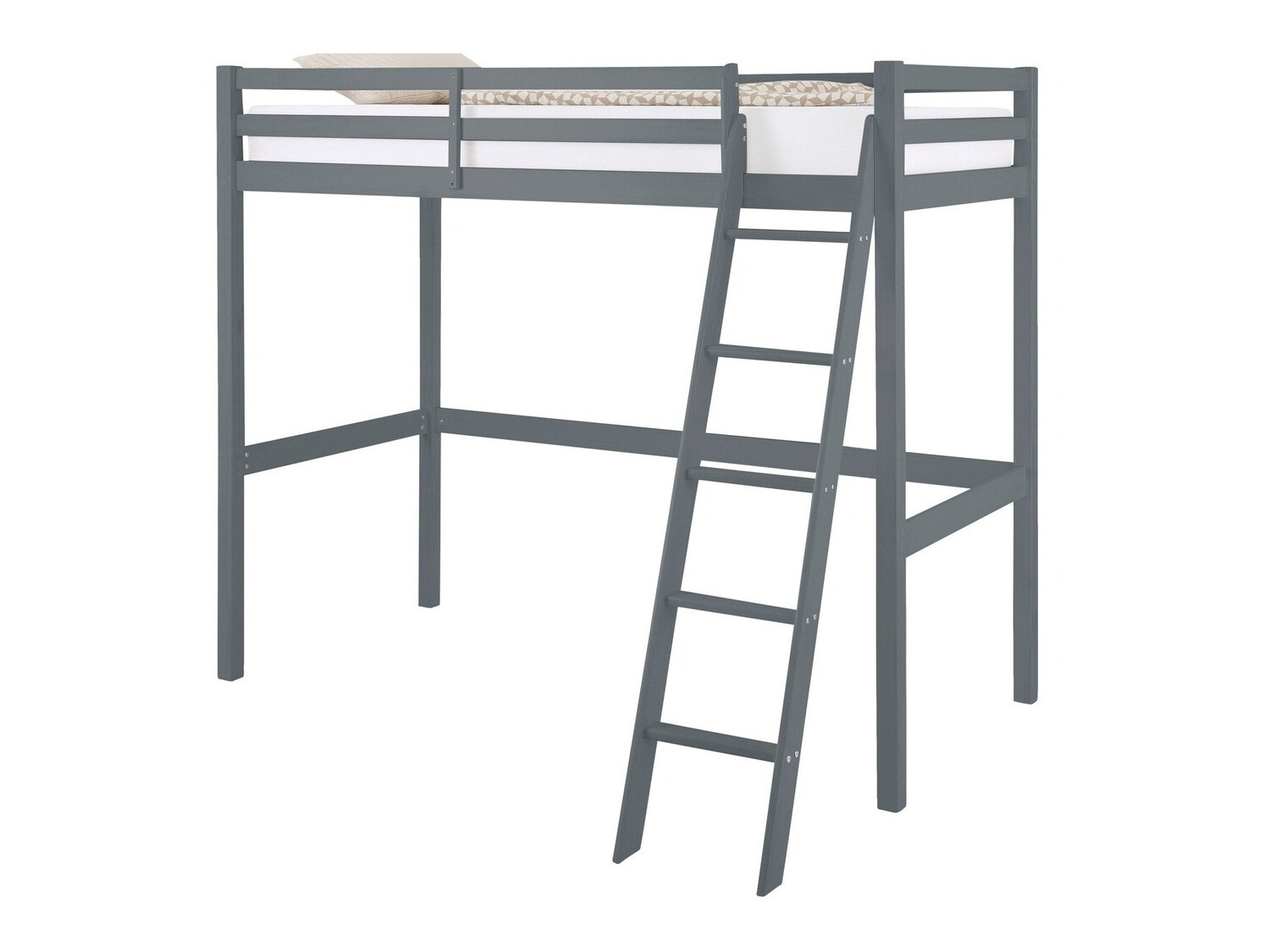 Cama alta Ruvfiva 105 (Cinzento)