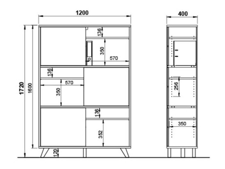 Estante Sacramento 470