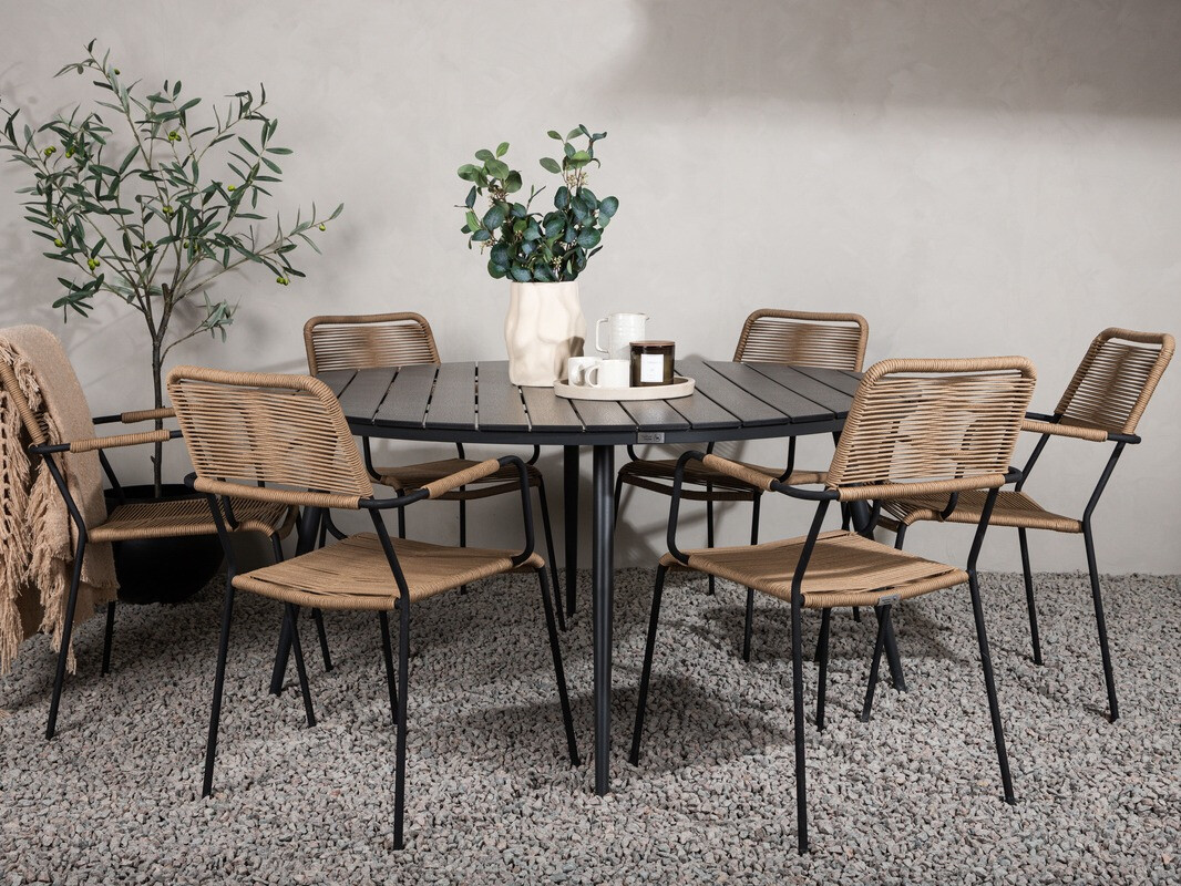 Mesa para o exterior Dallas 2832 (Preto)