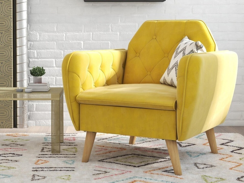 Poltrona Novogratz 107 (Amarelo)