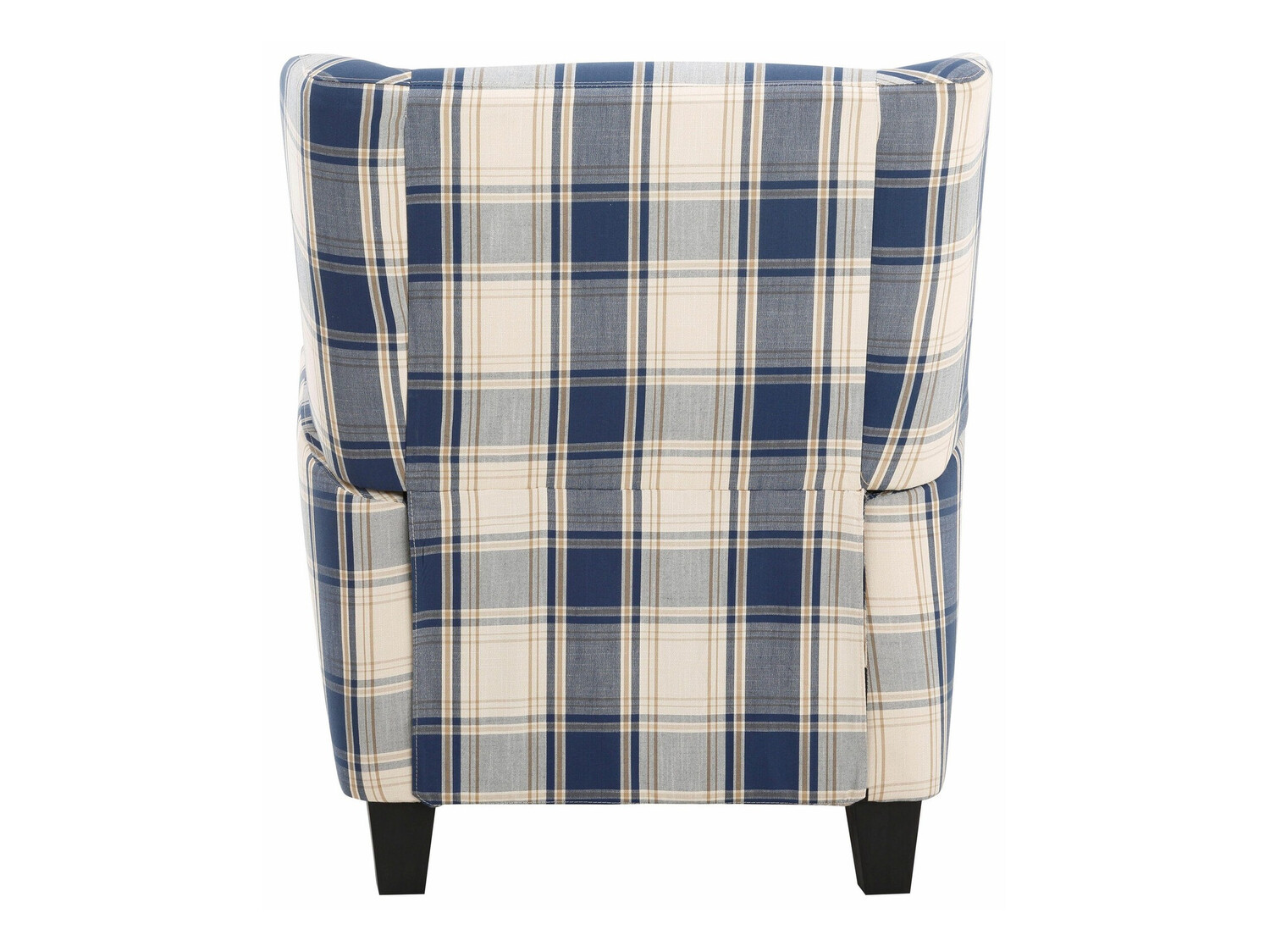 Poltrona reclinável Denton 165 (Preto + Azul)