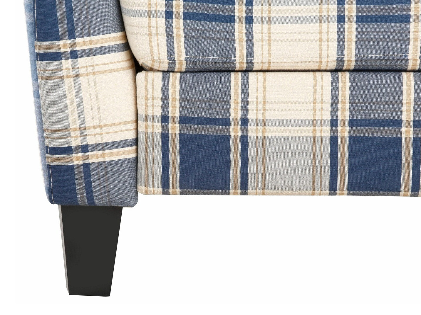 Poltrona reclinável Denton 165 (Preto + Azul)