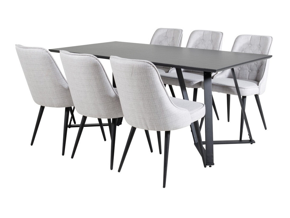 Conjunto para refeições Dallas 1629 (Cinzento)