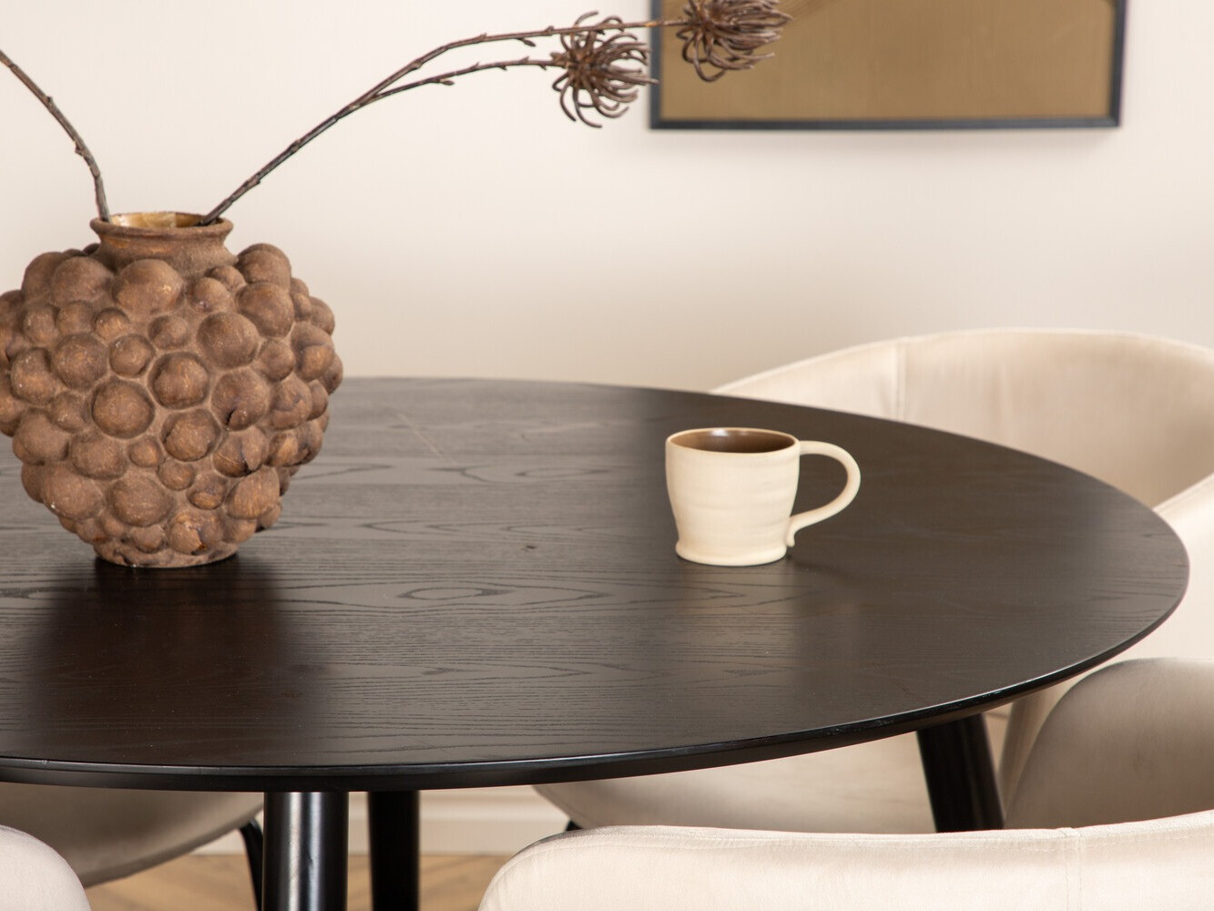 Conjunto para refeições Dallas 2539 (Bege + Preto)