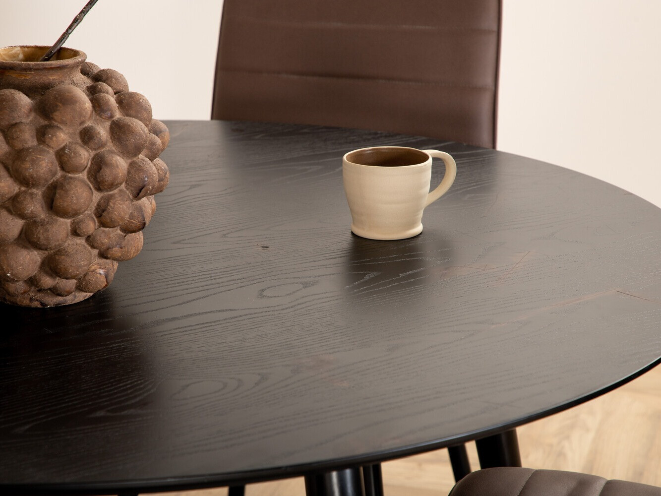 Conjunto para refeições Dallas 2544 (Castanho + Preto)