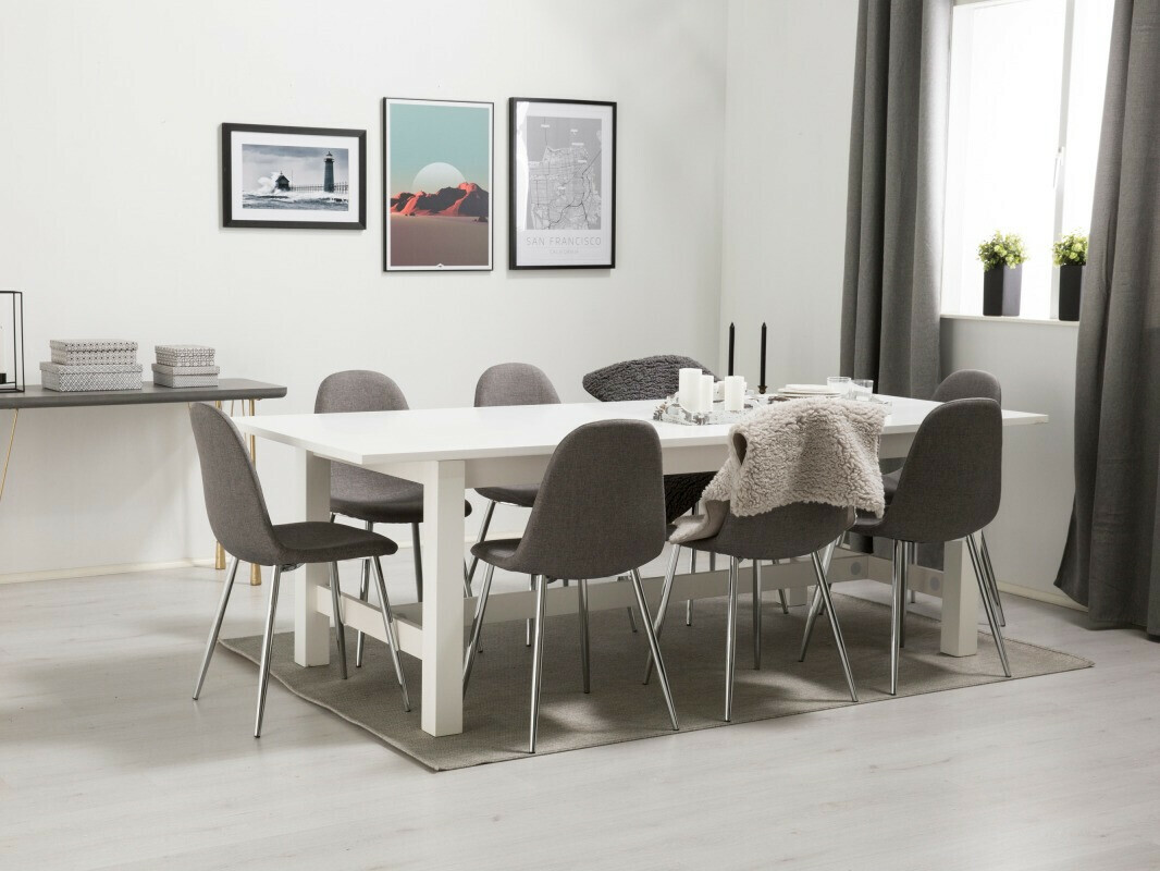 Conjunto para refeições Scandinavian Choice 543 (Cinzento + Prata)