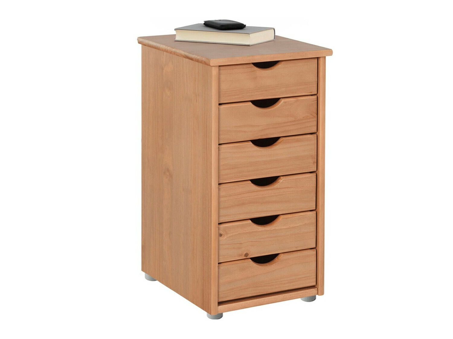 Bloco de gavetas Denton 137 (Madeira clara)