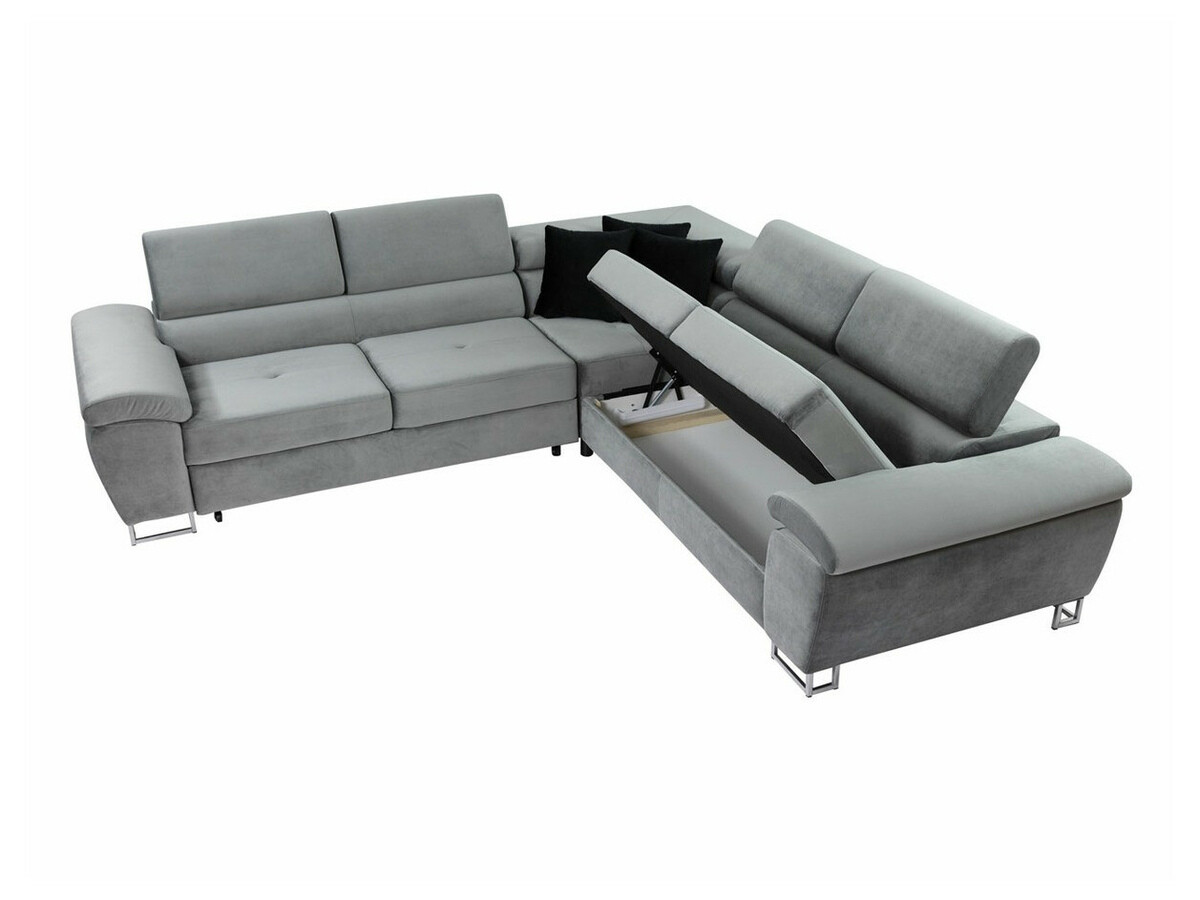 Sofá de canto Comfivo 265 (Uttario Velvet 2955 + Uttario Velvet 2979)