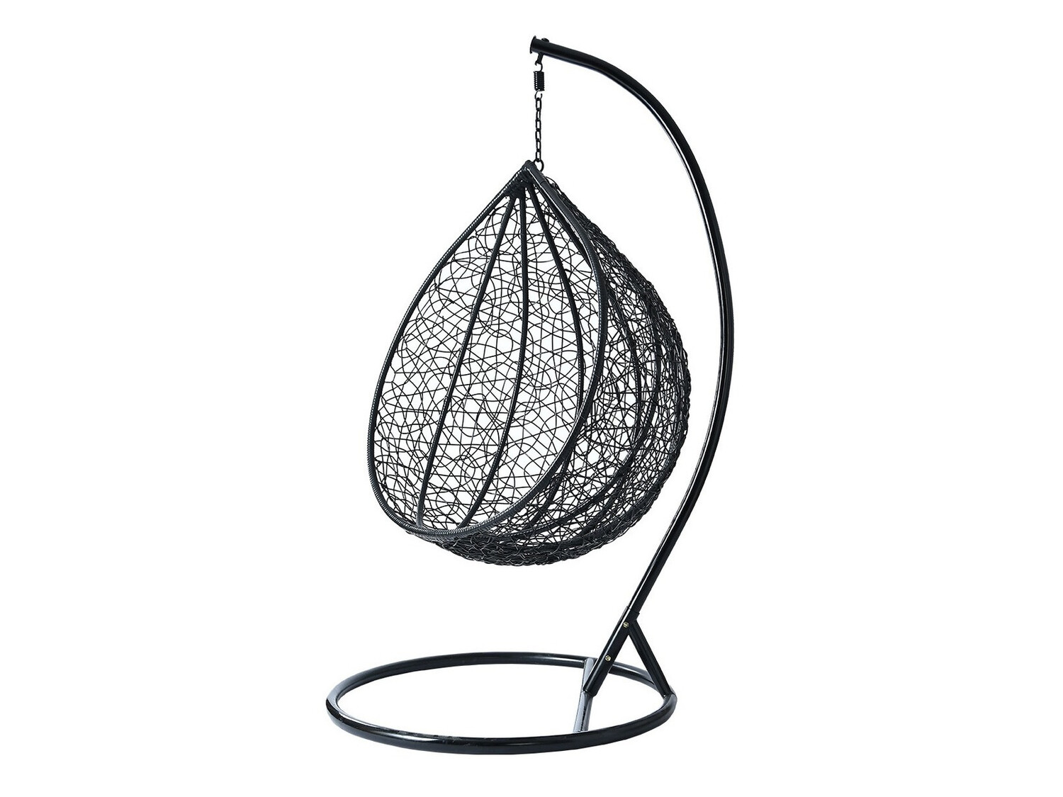 Cadeira suspensa Comfivo 148 (Preto + Creme)