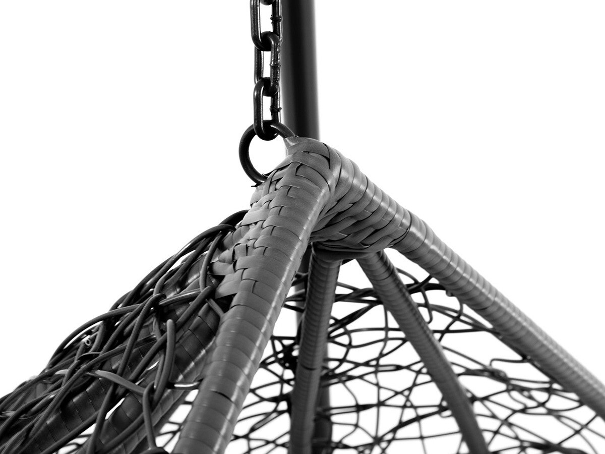 Cadeira suspensa Comfivo 148 (Preto + Creme)