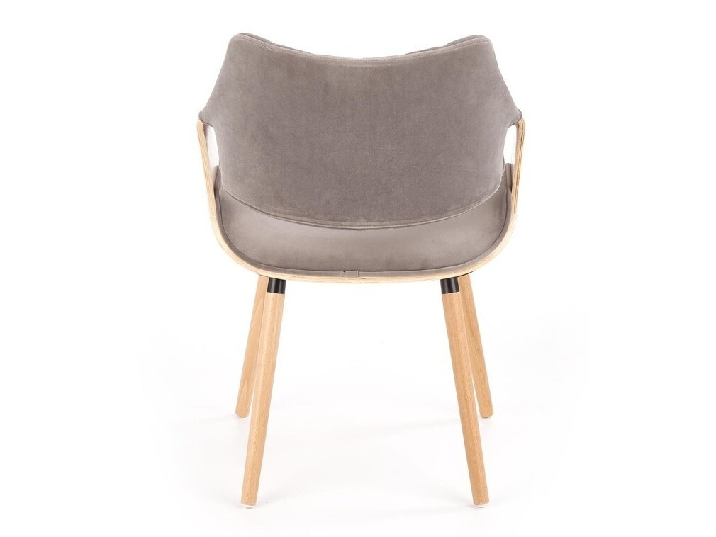 Cadeira Houston 720 (Madeira clara + Cinzento)