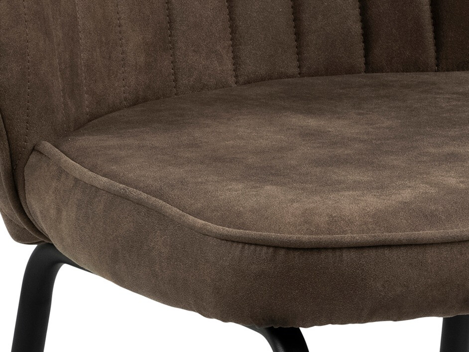 Cadeira Norsica 457 (Castanho + Preto)