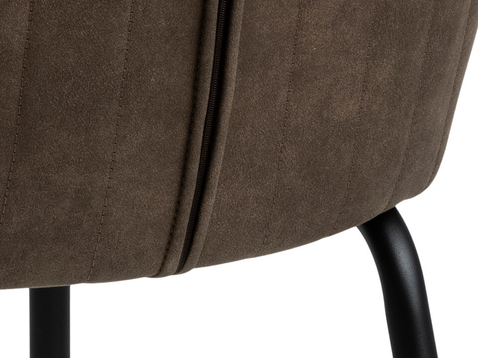 Cadeira Norsica 457 (Castanho + Preto)