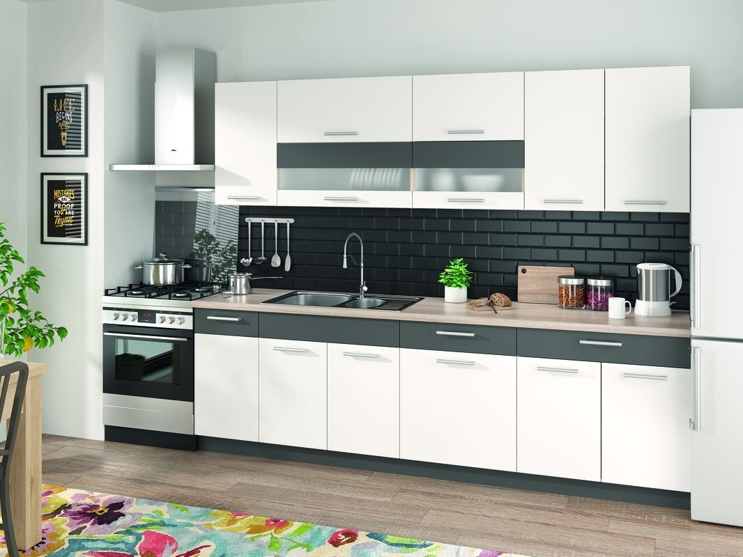 Conjunto de cozinha modular Mode White 128