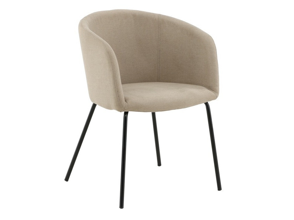 Cadeira Dallas 2603 (Bege + Preto)