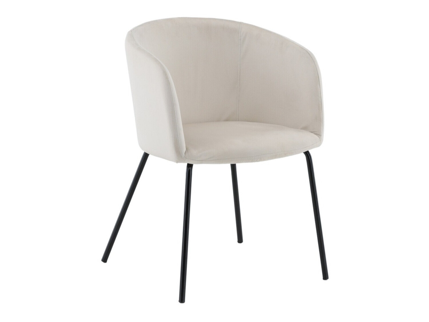 Cadeira Dallas 2603 (Creme + Preto)