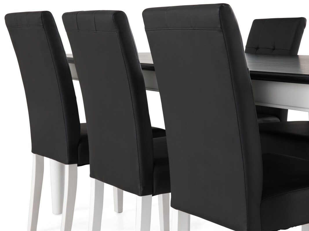 Conjunto para refeições Scandinavian Choice 652 (Preto + Branco)