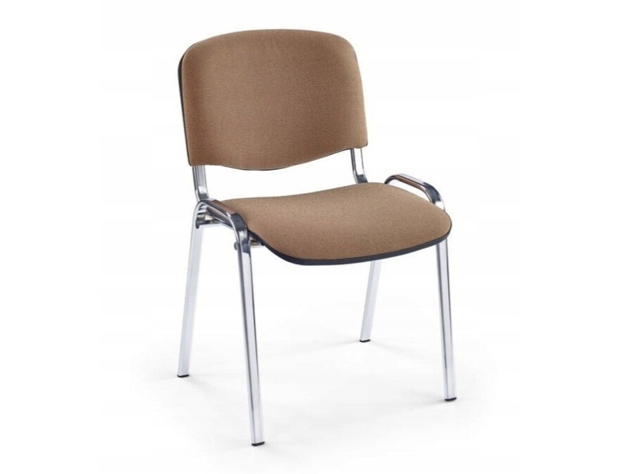 Cadeira Houston 1171 (Bege + Prateado)