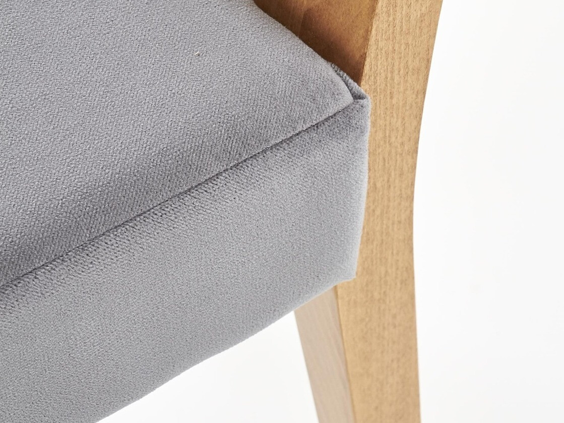 Cadeira Houston 537 (Carvalho de mel + Cinzento)