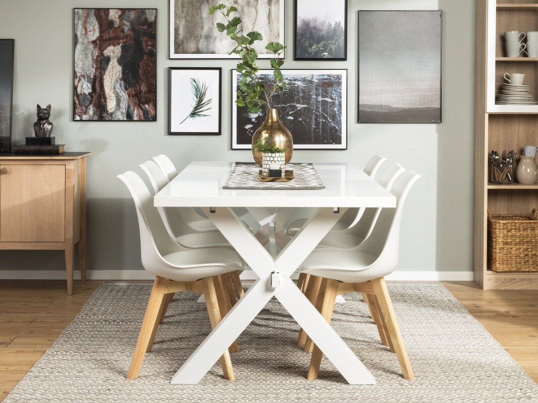 Conjunto para refeições Andrarum 184 (Branco)