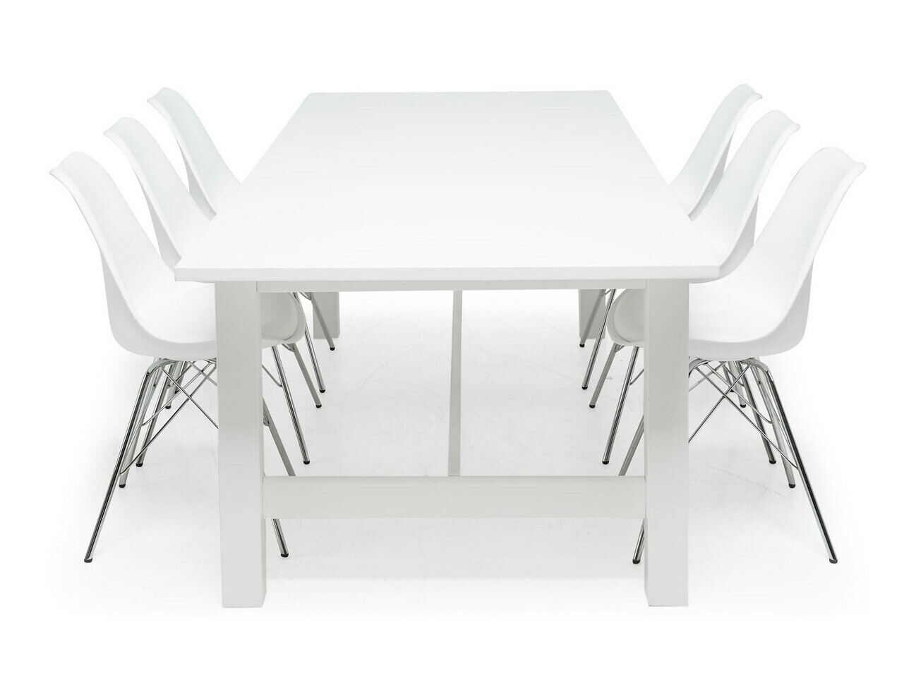 Conjunto para refeições Scandinavian Choice 575 (Branco + Prata)