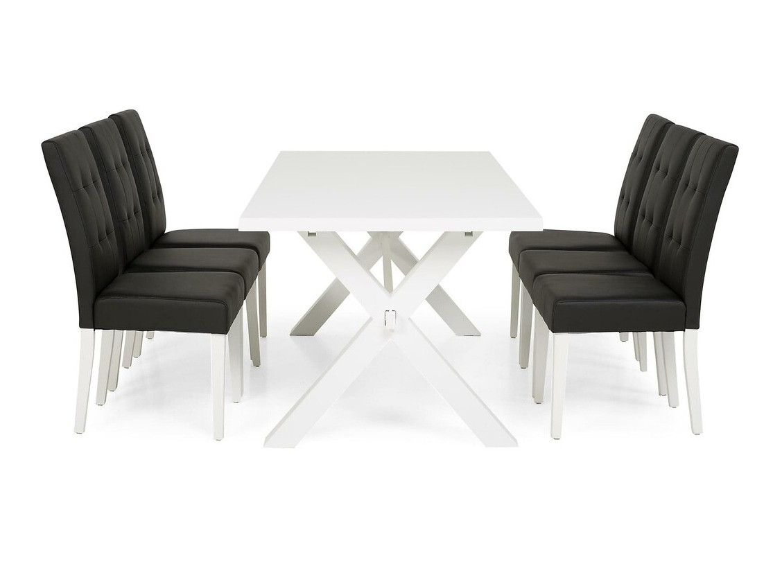 Conjunto para refeições Scandinavian Choice 675 (Preto + Branco)