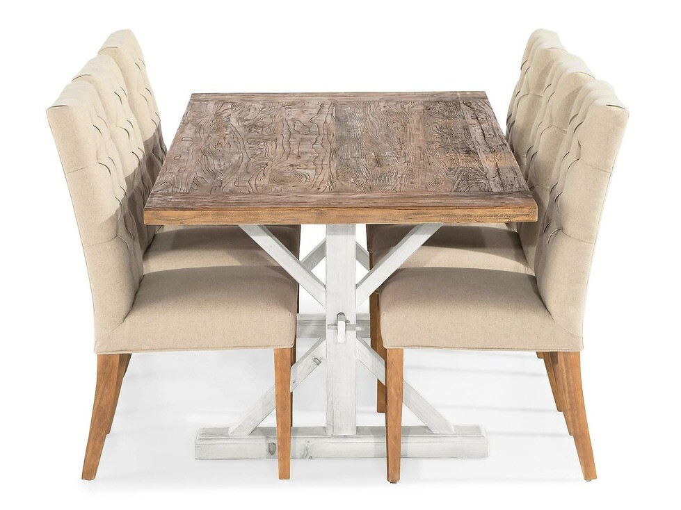 Conjunto para refeições Bloomington 194 (Beige + Olmo + Branco)