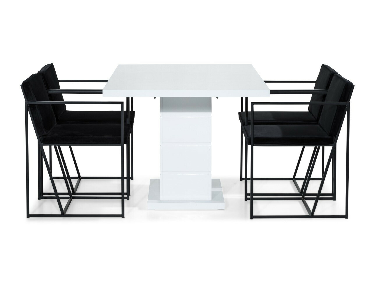 Conjunto para refeições Concept 55 151 (Preto)