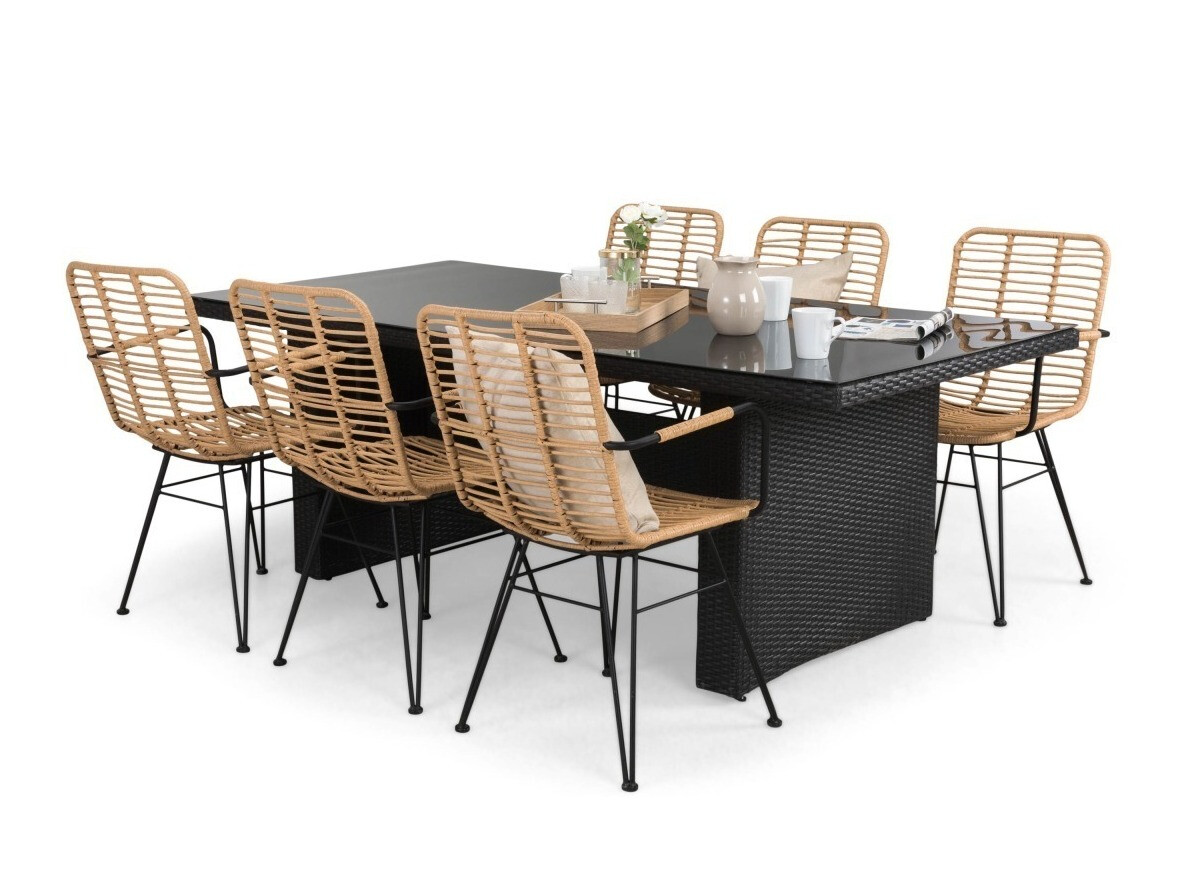 Mesa para o exterior Comfort Garden 1569 (Preto)