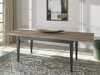 Mesa Tolnue 107 (Verde escuro + Carvalho lefkas)