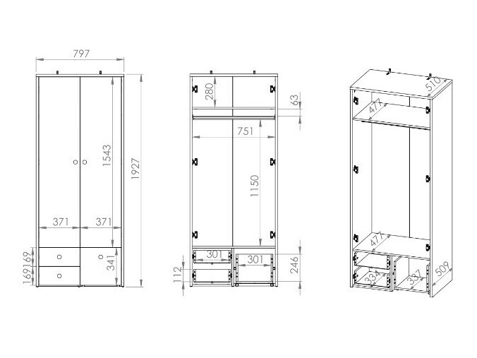Roupeiro Madison L101