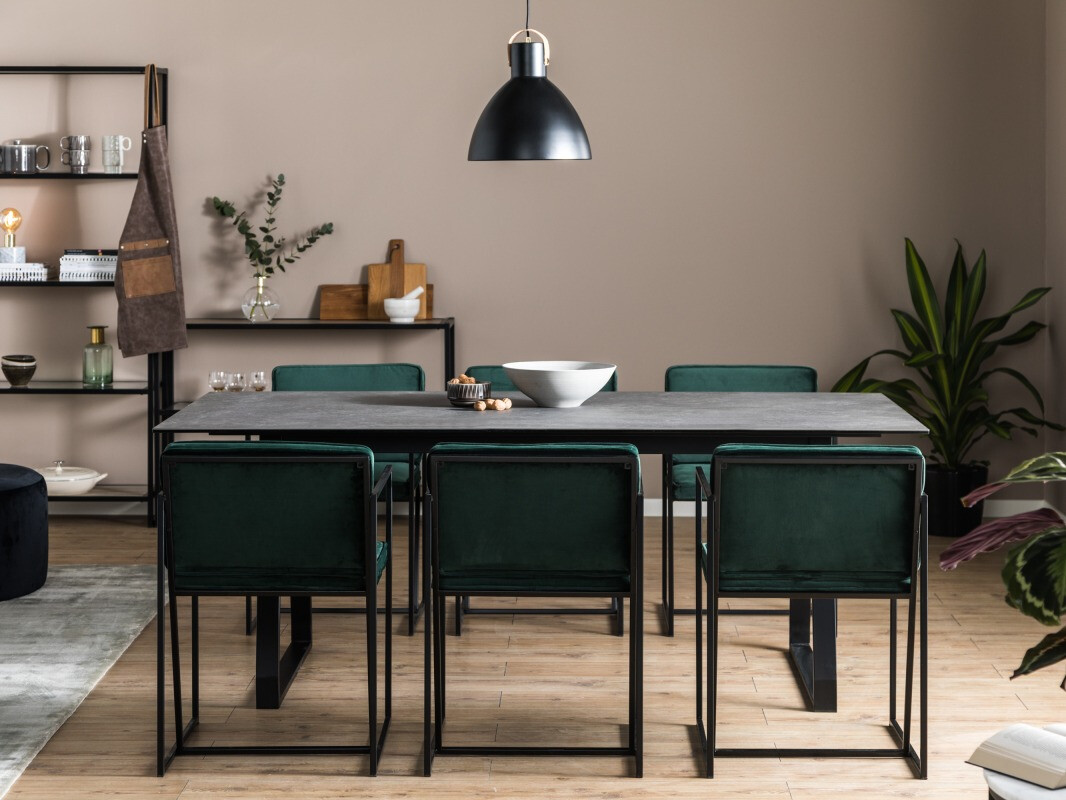 Conjunto para refeições Concept 55 154 (Verde + Preto)