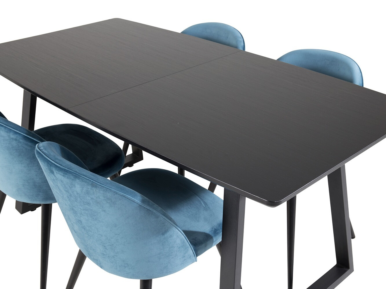 Conjunto para refeições Dallas 1609 (Azul + Preto)