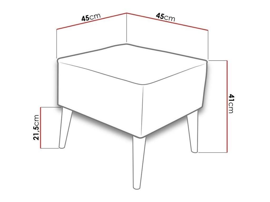 Pufe Comfivo Ulmus I (Alfa 01)