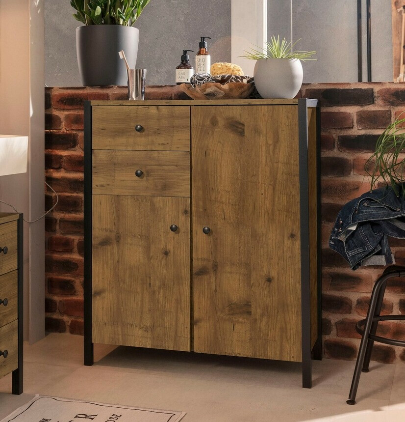 Armário colocado para casa de banho Larnovo 106