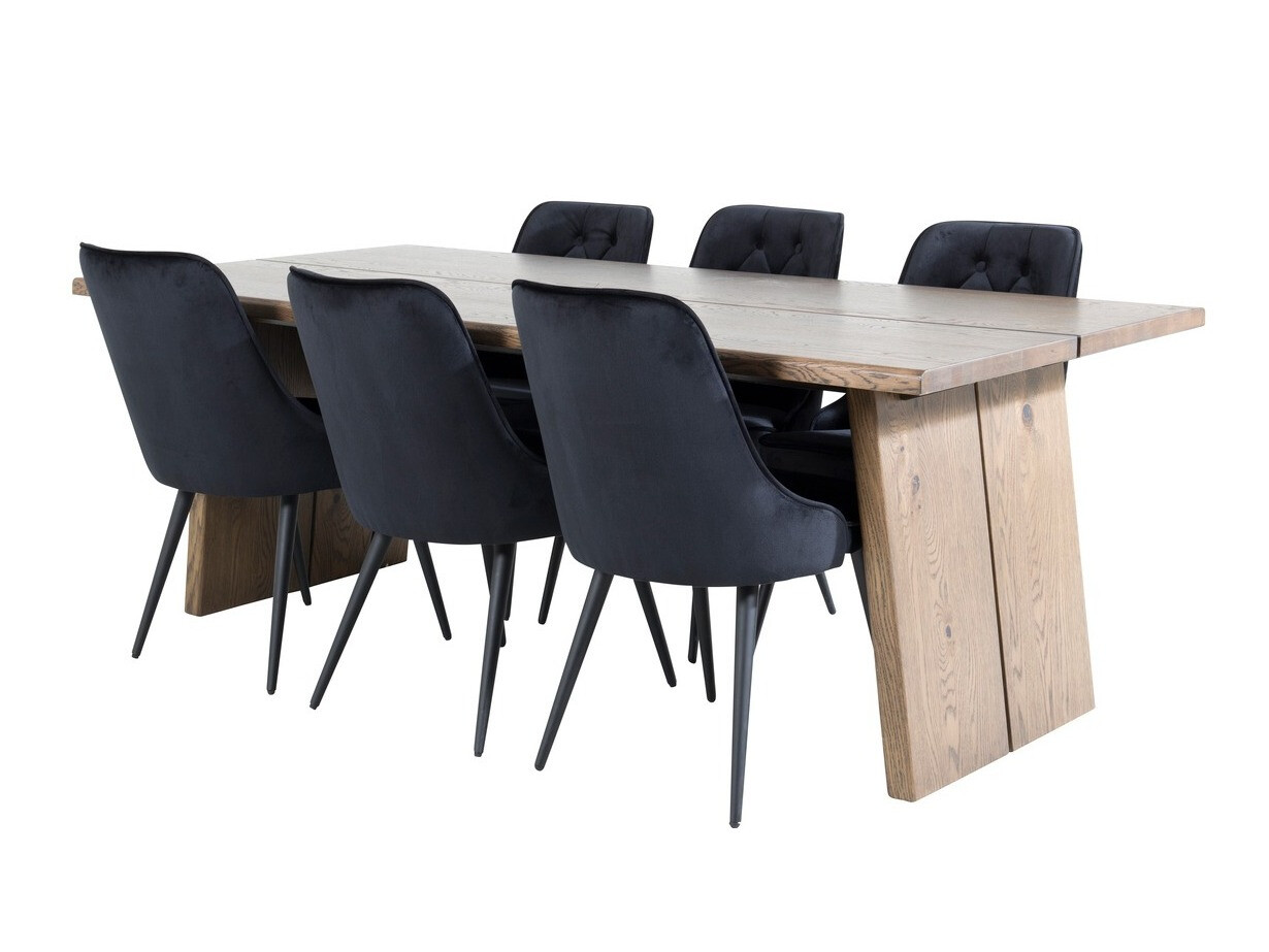 Conjunto para refeições Dallas 1807 (Preto)