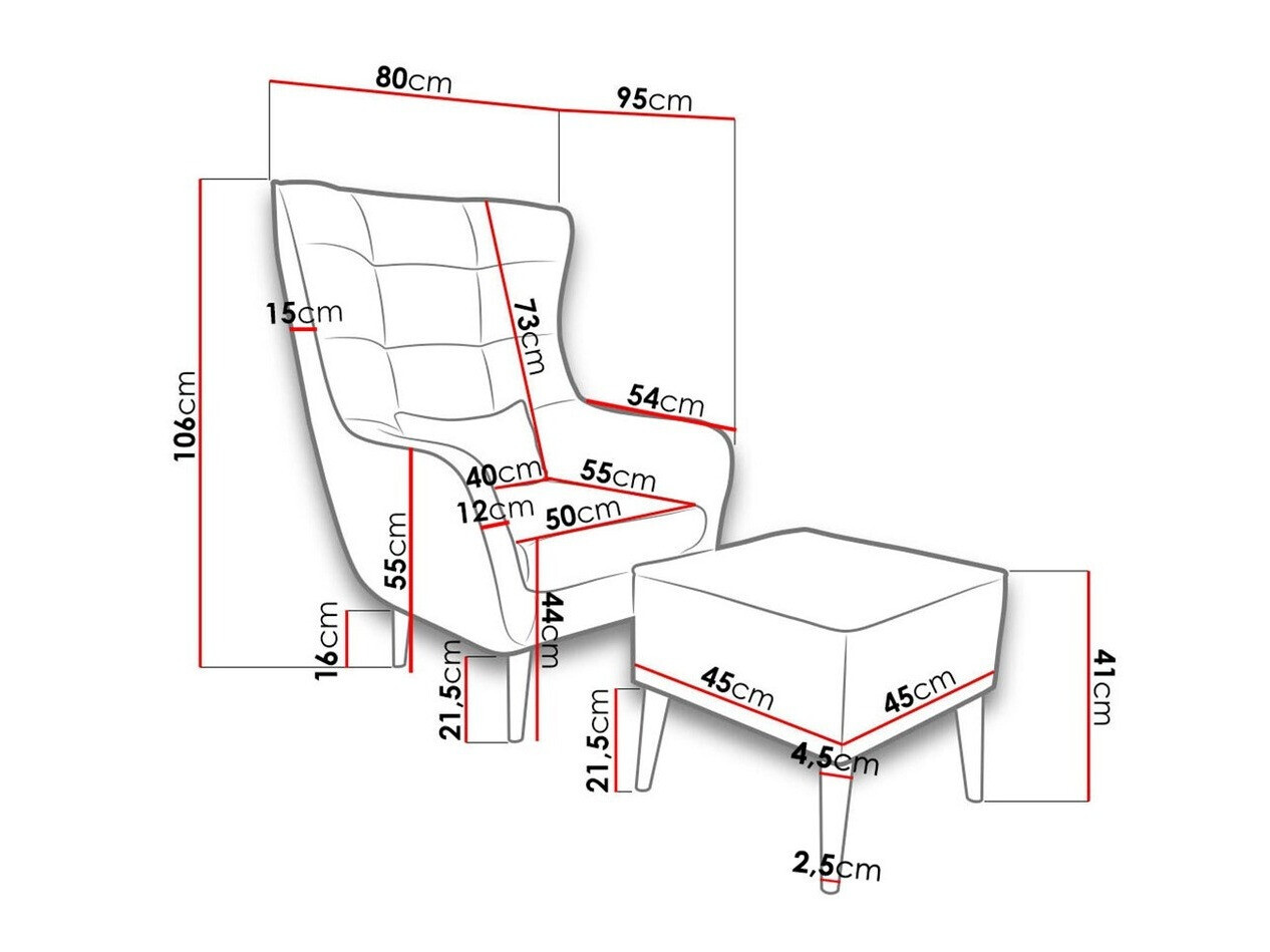 Poltrona Comfivo Ulmus II (Aston 8)