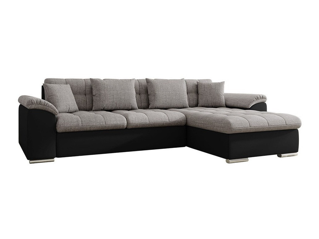 Sofá de canto Comfivo 107 (Soft 011 + Lawa 05)