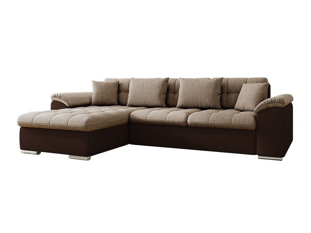 Sofá de canto Comfivo 107 (Soft 066 + Lawa 02)