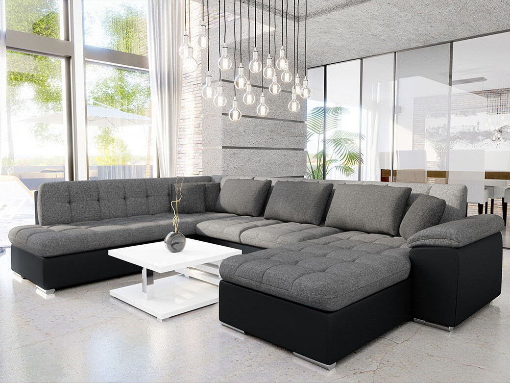 Sofá de canto Comfivo Gemma IV (Soft 011 + Lux 05 + Lux 06)