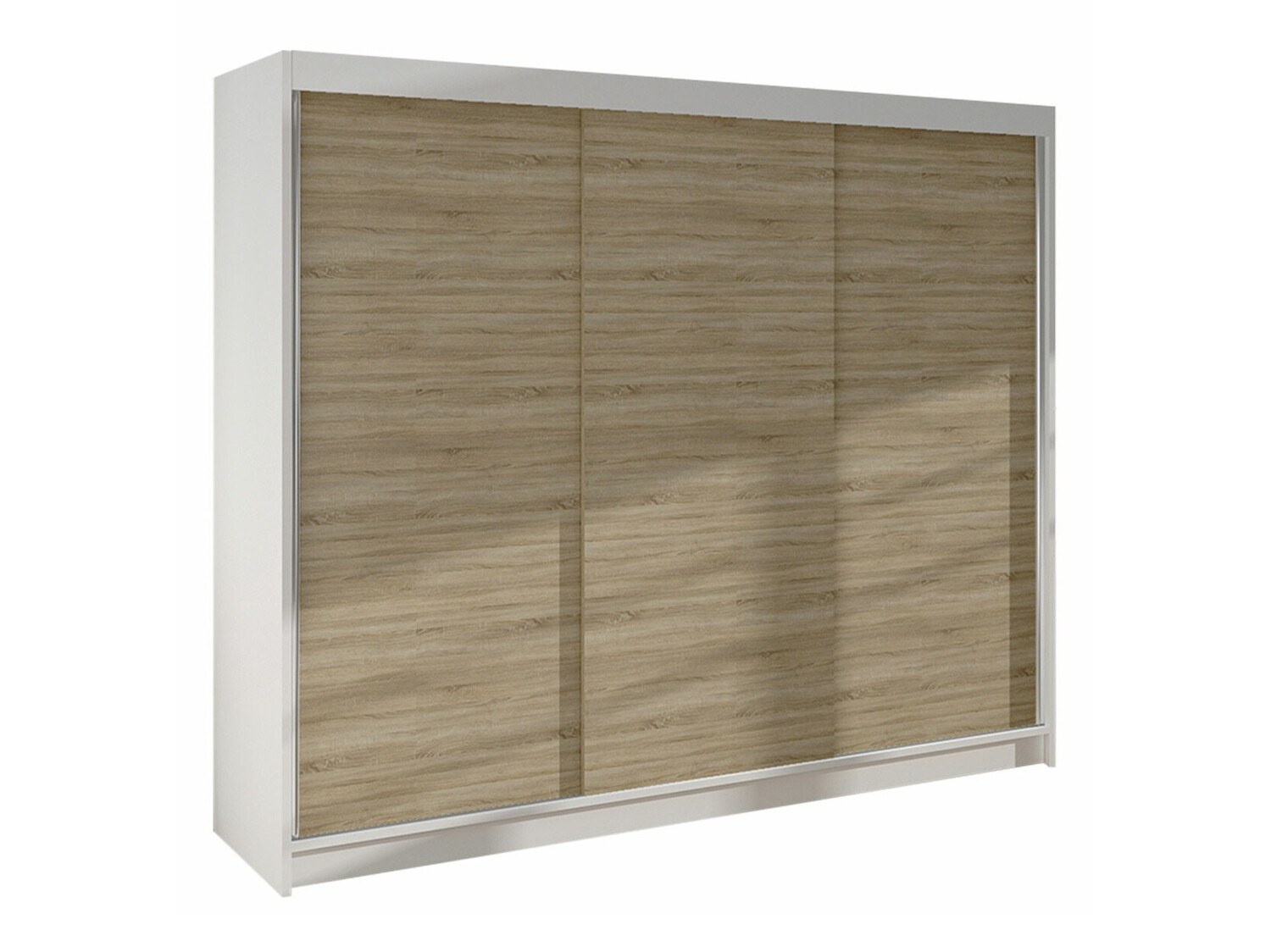 Roupeiro Closico Durion II (Branco + Carvalho sonoma)