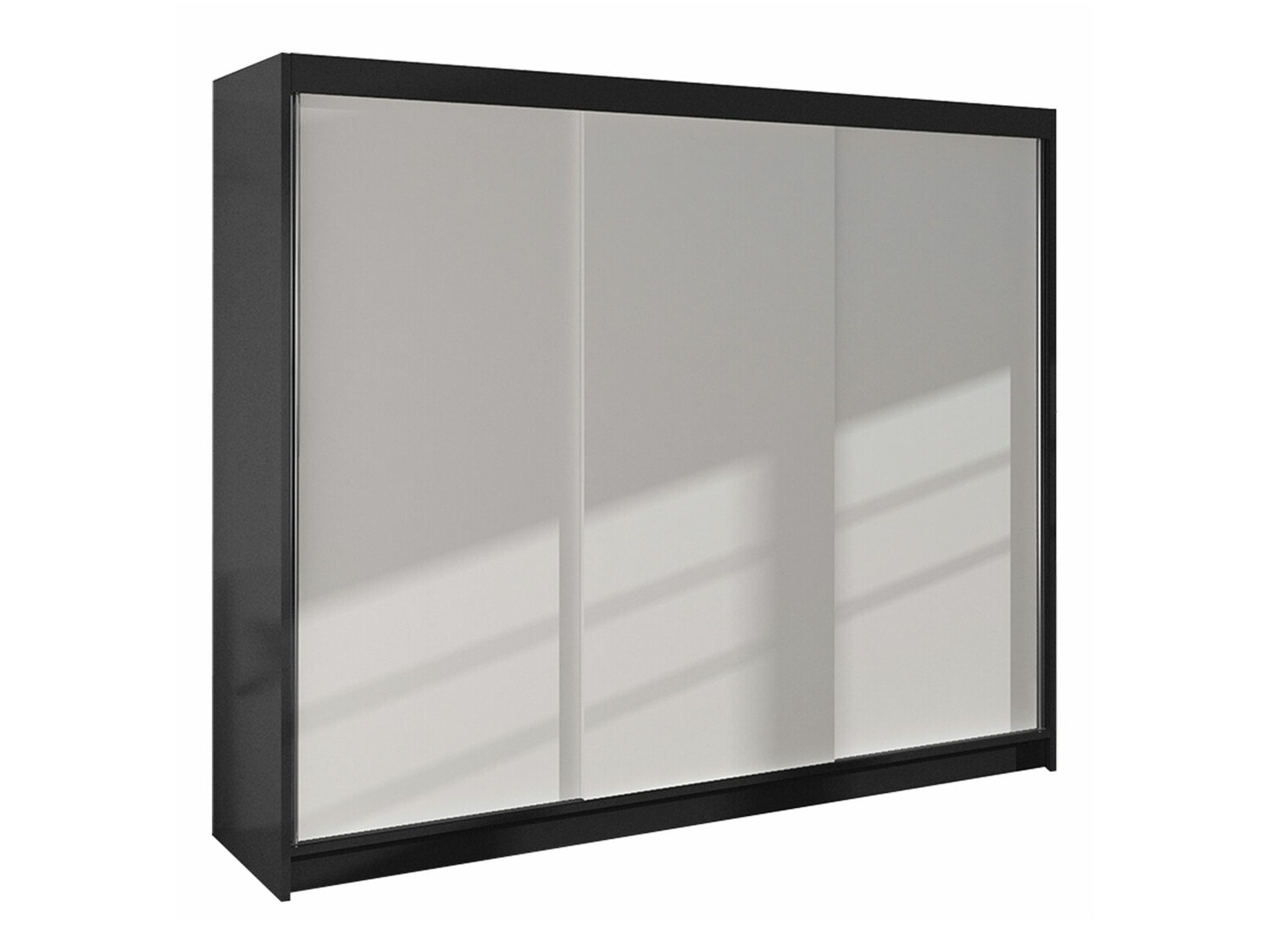 Roupeiro Closico Durion II (Preto + Branco)
