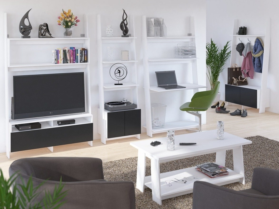 Mesa de escritório Gilroy 111 (Branco)