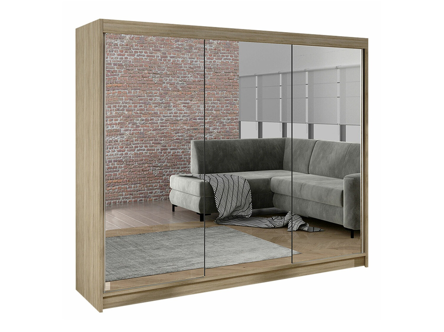 Roupeiro Closico Durion III (Carvalho sonoma)