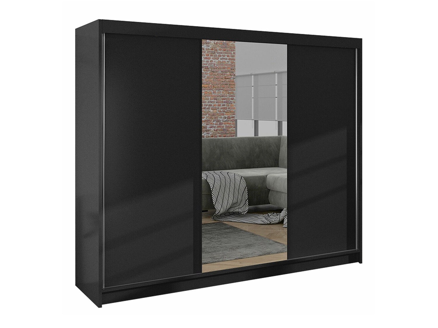 Roupeiro Closico Durion I (Preto)