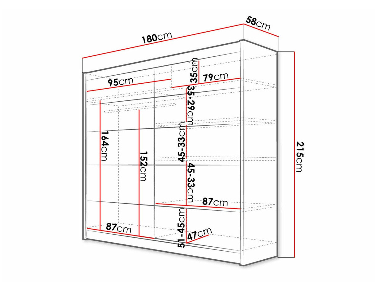Roupeiro Closico Cavaris IV (Branco)