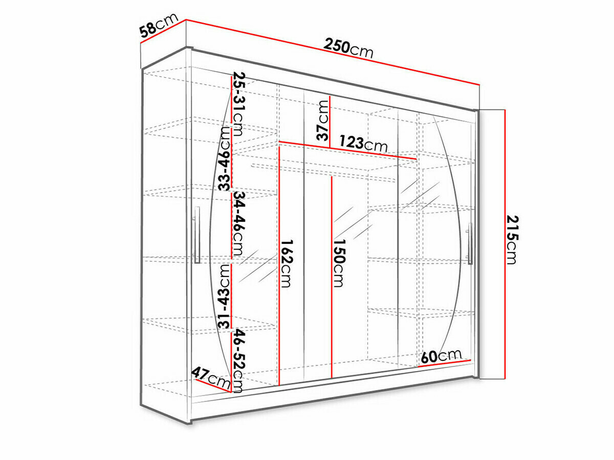 Roupeiro Closico Ordo V (Branco)