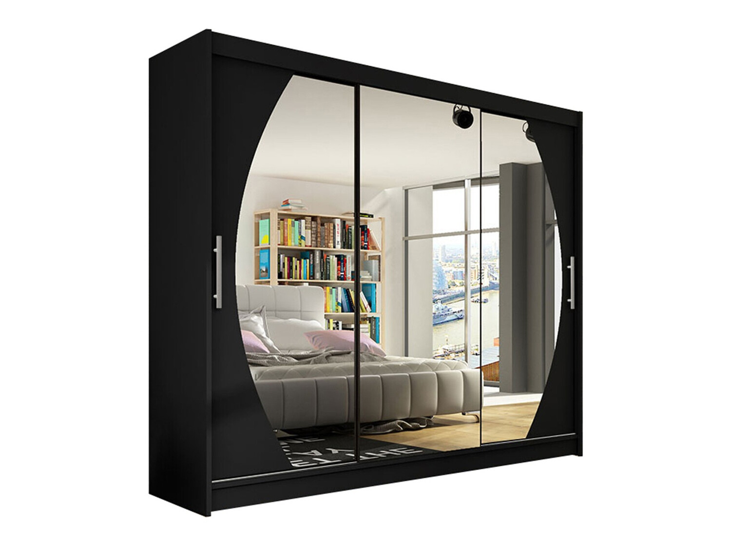 Roupeiro Closico Ordo V (Preto)